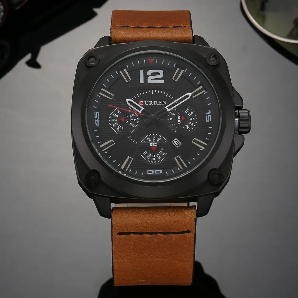 CURREN Men Quartz Watch-8260