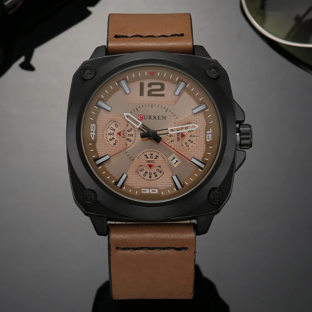 CURREN Men Quartz Watch-8260