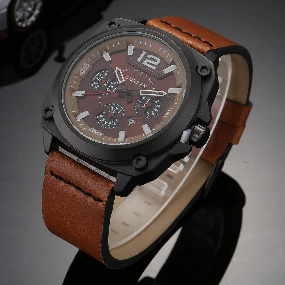 CURREN Men Quartz Watch-8260