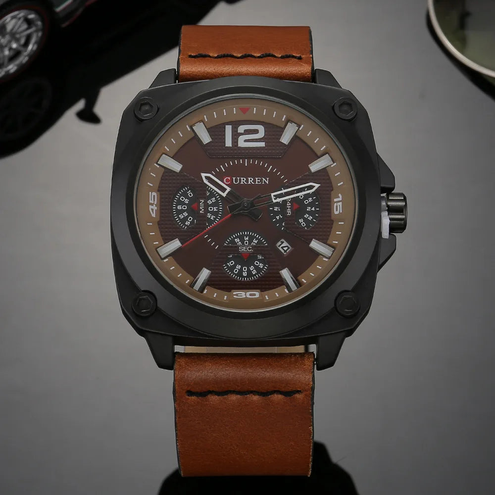 CURREN Men Quartz Watch-8260