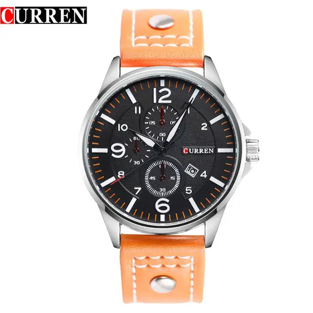 CURREN Watch Leather-8164