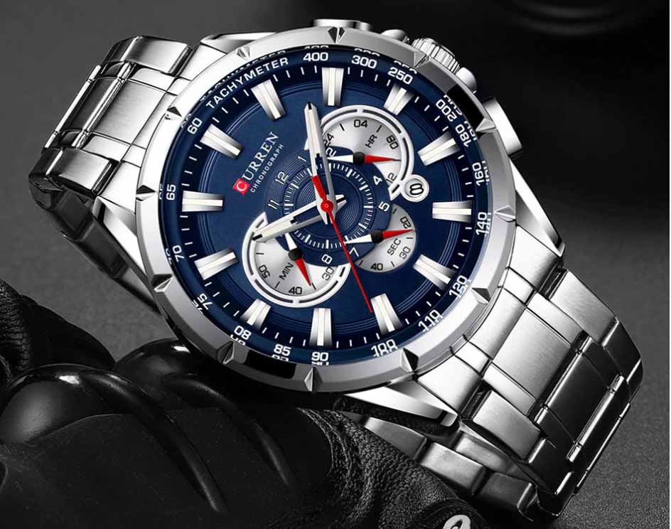 CURREN Stainless Watch-8363