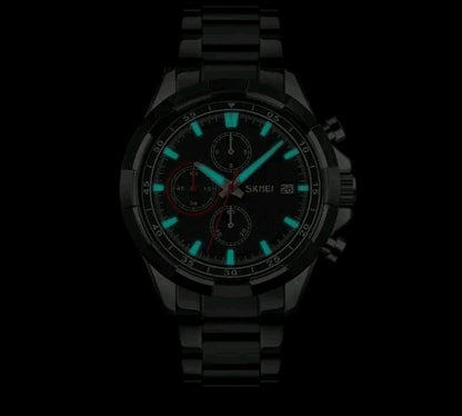 SKMEI 1389 Luxury Waterproof Dual Display Watch – Stylish, Strong & Smart for Men