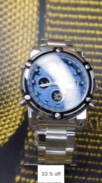 SKMEI 1389 Luxury Waterproof Dual Display Watch – Stylish, Strong & Smart for Men